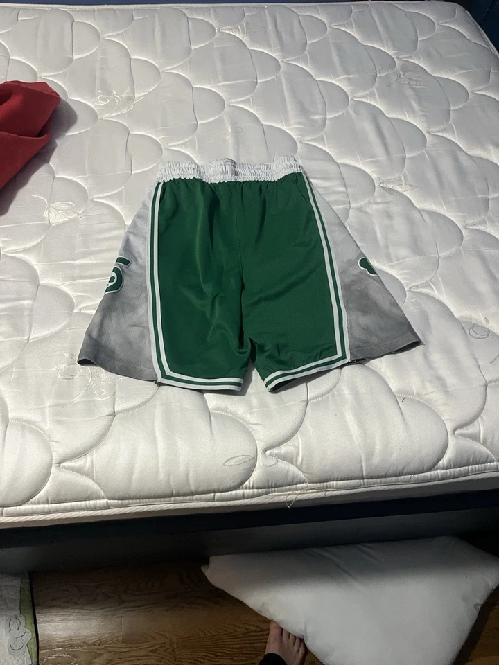 2022 Boston Celtics City Edition Game Shorts, Red Auerbach Edition - Image 2 of 4