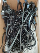 Bulk Lot 50 OEM Asus AsLink SATA Serial ATA L angle 28" inch drive cable cord PC