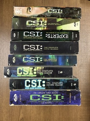 CSI: Crime Scene Investigation - Season 1 2 3 4 5 6 7 8 - DVD - Bundle Lot!