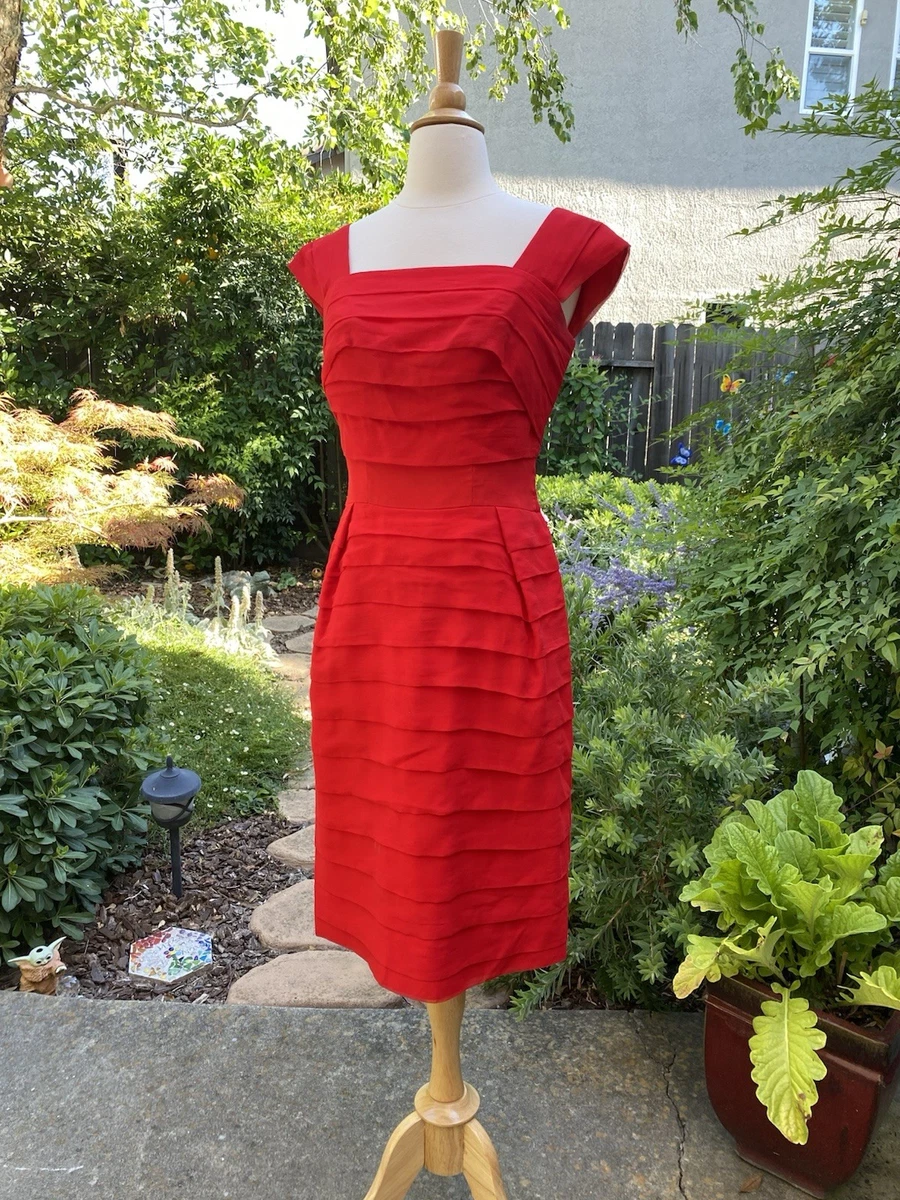 1960 dresses for party Ryrjj 1960s Cocktail Dresses for Women 50s Lapel Double Breasted Vintage Polka Dot Rockabilly Dress Retro Tea Party Prom Midi Dresses(Red,XXL),