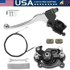 Mini Bike Brake Lever Kit + Mini Bike Brake Caliper Replacement for Coleman CT10