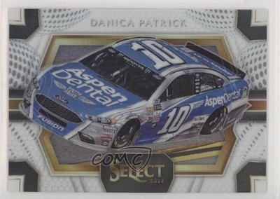 2017 Panini Select Pit Pass White Prizm 28/50 Danica Patrick #125 0a7