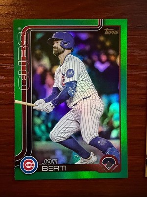 2025 Topps Update - Jon Berti #US139 Green #/99