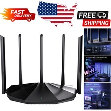 Next-Gen WiFi 6 Router AX1500 - 5 Antennas, 4 Gigabit Ports, Secure Connection