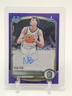NATE BITTLE 2025-26 BOWMAN CHROME U 1ST AUTO PURPLE REFRACTOR /250 OREGON Q3948