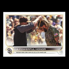 Manny Machado | Fernando Tatis Jr. 2022 Topps A Powerful Honor Checklist Padres