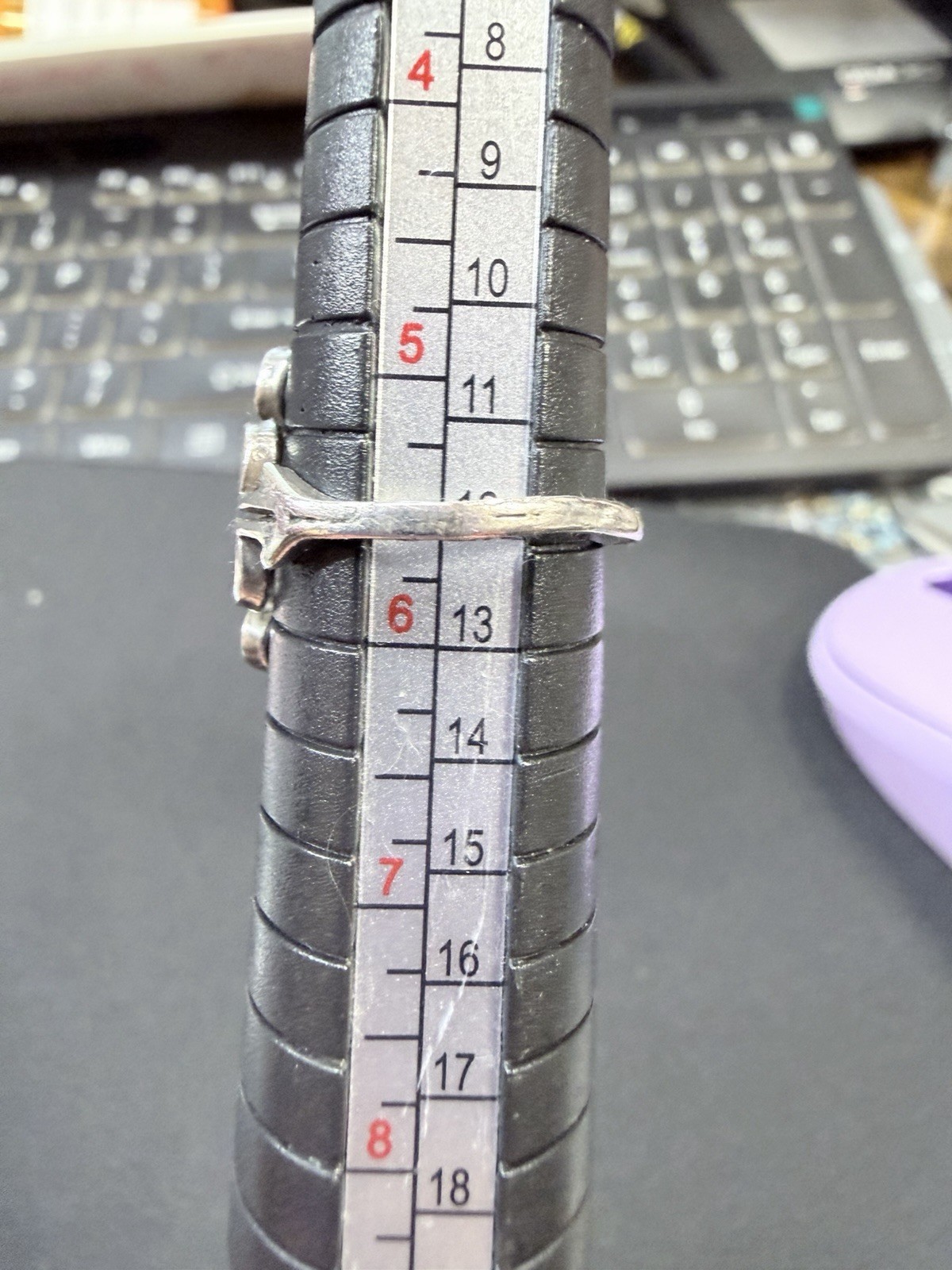 VTG925 Mexican Open Scroll Statement Loop Cutout … - image 4