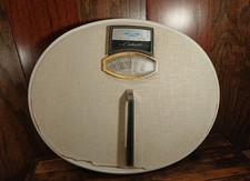Vintage MCM Health-O-Meter Bathroom Scale By Continental w Center Handle WORKS