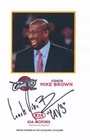 Mike Brown Signed Autographed Cleveland Cavaliers 5x7 Photo
