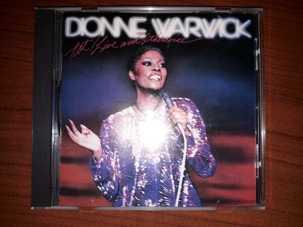 DIONNE WARWICK| Hot! Live And Otherwise JAPAN CD 32RD-102 1987