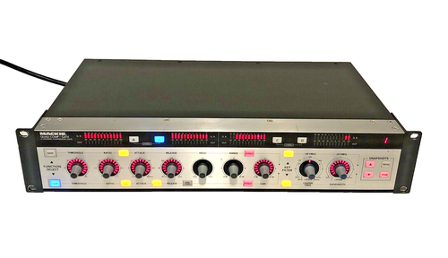 MACKIE QUAD COMPRESSOR / GATE 4-CHANNEL VERY GOOD CONDITION #2