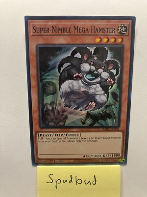 x3 Super-Nimble Mega Hamster Super Rare 3x RA02-EN004 (NM 1st Ed)