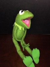 GUC-Vintage-18 1976 Fisher Price KERMIT THE FROG 850 Jim Henson MUPPET Plush