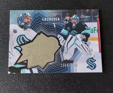 2021-22 Upper Deck Extended Philipp Grubauer SPx Finite Card SF40. 2584/2999