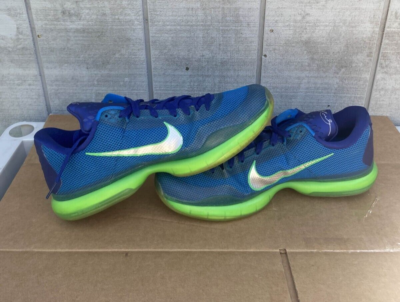 Nike Kobe 10 Emerald City Blue Green Kobe Bryant Men's Size US 13