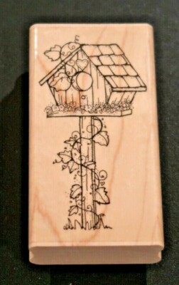 CTMH JRL Ivy Birdhouse rubber stamp - 1.5" x 3.25" | eBay