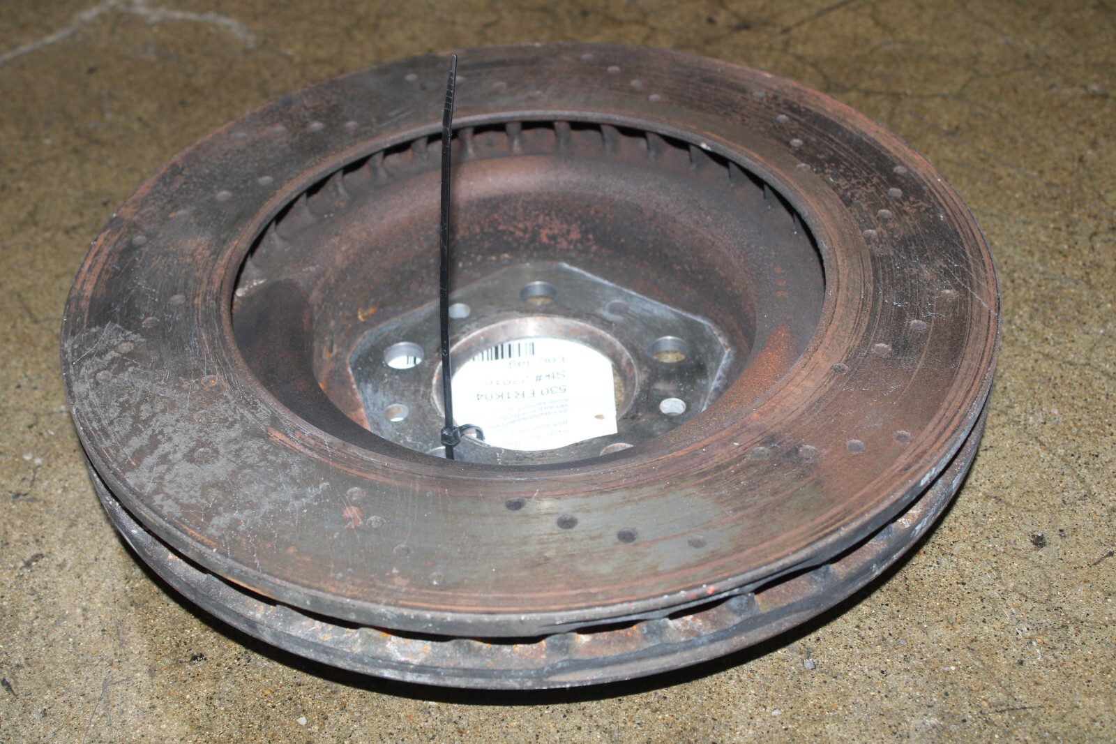 Ferrari 575, Front Brake Rotor, Used, P/N 191981