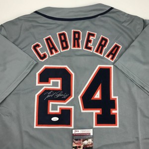 miguel cabrera autographed jersey