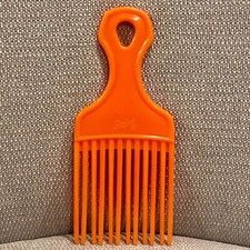 Vintage Orange Stylex Hair Pick Comb Detangling Pic Hong Kong