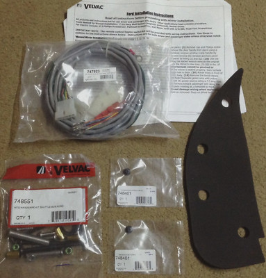 VELVAC FORD ECOLINE SHUTTLE BUS 2020 MIRROR INSTALLATION KIT HEAT REMOTE LH/RH