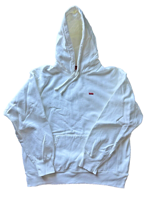Supreme Small Box Hooded Sweatshirt 白L Supreme New York Small Box Logo White Skater Zip up Hoodie L | eBay