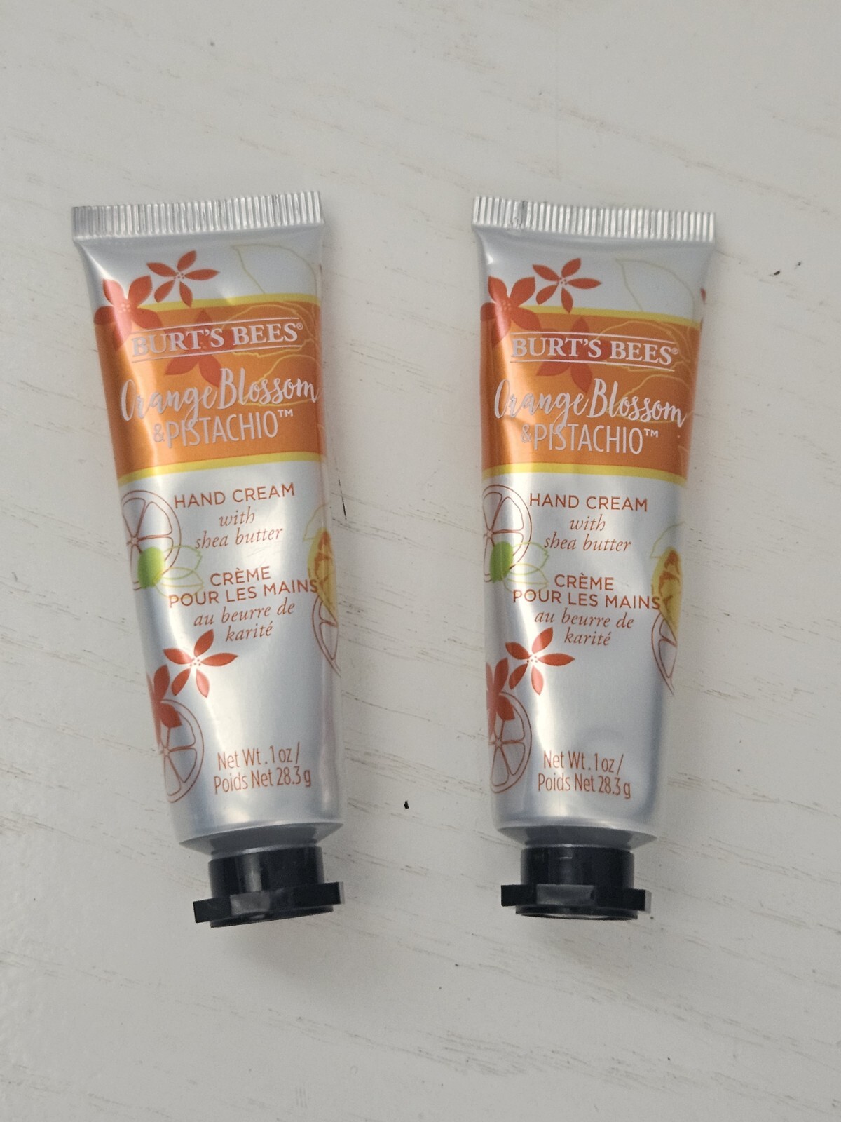 Burts Bees Orange Blossom & Pistachio Hand Cream with Shea Butter, 1 Oz