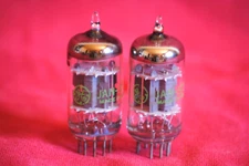 NOS matched pair ge jan 5751 tubes made in usa 12ax7