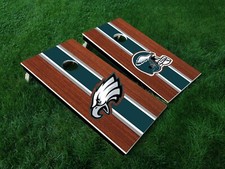 Philadelphia Eagles Cornhole Board Decal Wrap Skin Qty 1 24.25" x 48.25"