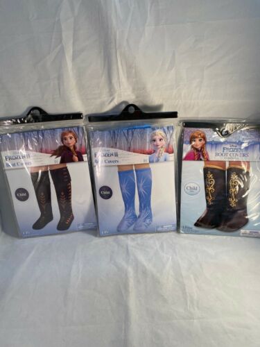 Disney Frozen II 2 Boot Covers Princess Anna Elsa Child's One Size 