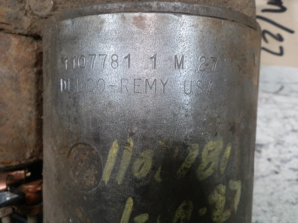 1961-1964 Pontiac 6,4 л и 6,9 л Delco Remy стартер 1107781 *см. коды даты * - Изображение 2 из 4