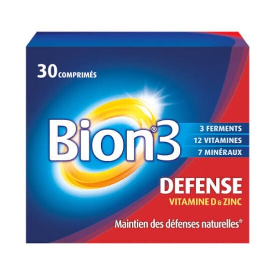 Fatigue passagère ? Le complément alimentaire Bion 3 defense vitamine D et zinc vous redonne de l'énergie