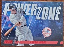 2022 STADIUM CLUB AARON JUDGE POWER ZONE RED FOIL PARALLEL INSERT CARD #PZ8 NM