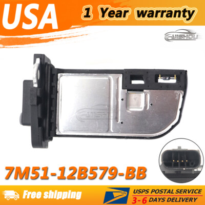 Mass Air Flow Sensor MAF For FORD C-MAX ESCAPE F-650 F-750 FOCUS 7M51-12B579-BB