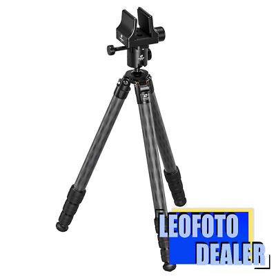 Leofoto SA-324CX+MK-40X+GS-3 Rifle Tripod with 40mm Ballhead and Clamp