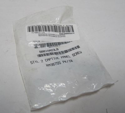 Small Parts Stainless Steel Panel Krurled Head Screw 0.935'' 10-Pack NIB