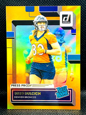 2022 Panini Donruss - GREG DULCICH RC #385 - Gold Holo Press Proof Rated Rookie