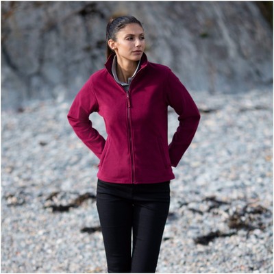 Womens Ladies Full Zip Micro Fleece 