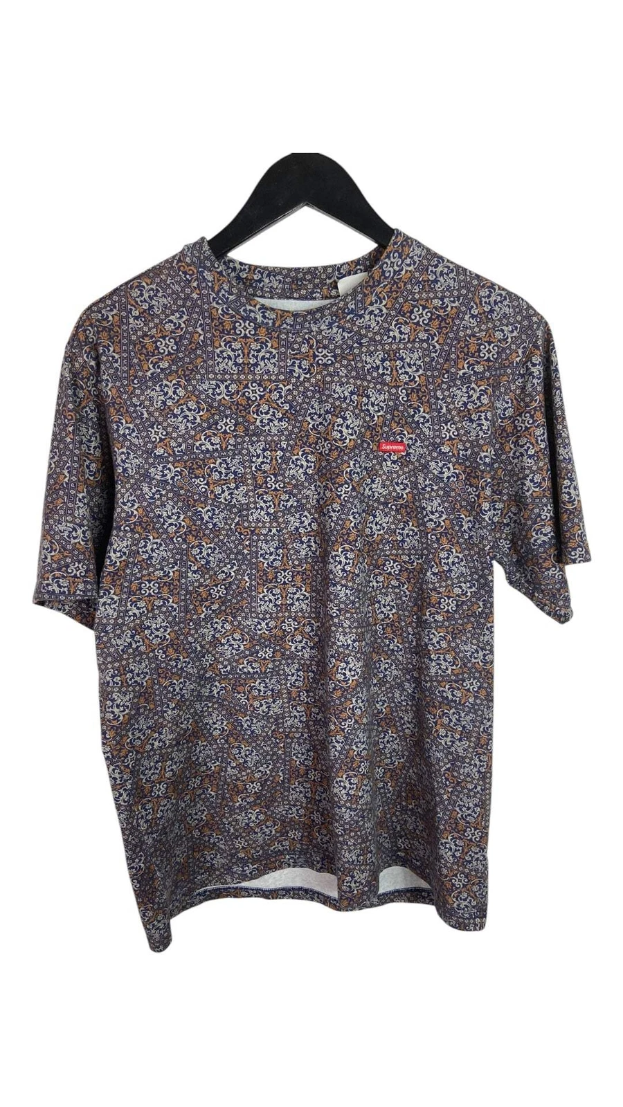 Tee shirt bleu suprême mosaïque taille M