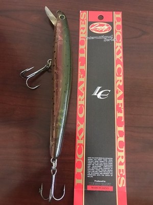 LUCKY CRAFT FLASH MINNOW EPG FM190SR FLOATING FISHING LURE 7-1/2 IN 2-1/4 OZ 2FT