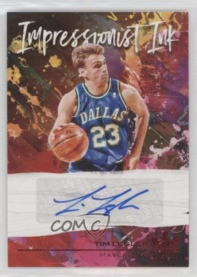 2020 Panini Court Kings Impressionist Ink Ruby 5/49 Tim Legler #II-TIM Auto 13rv