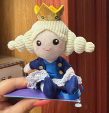 Authentic 2026 HK Disney Frozen Elsa Cute Shoulder Plush Magnet Plush Ages 13 