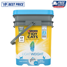 Purina Tidy Cats Lightweight Cat Litter 17 lb Clumping Odor Control