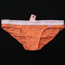 NEW Victoria's Secret VTG PINK Cotton Waistband Rare Pattern Bikini Panty XS