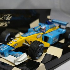 Minichamps RENAULT F1 R202 JBUTTON 1/43 Scale Model Car Used Condition