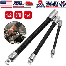 3-Piece Flexible Socket Extension Bar Set 1/2...