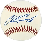 Charles Gipson Signed MLB Baseball Seattle Mariners New York Yankees MCS Holo