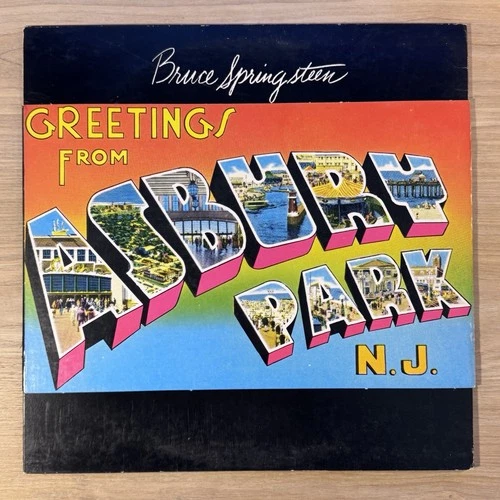 Bruce Springsteen 12" LP Greetings From Asbury Park, NJ PC31903 1st Press EX/VG+