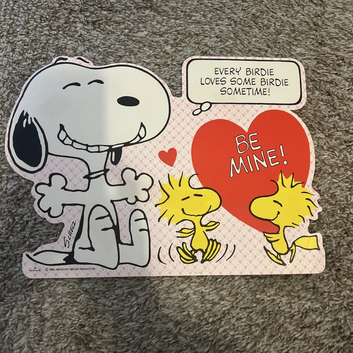 Vintage Snoopy Poster In other Collectible Peanuts Items for sale