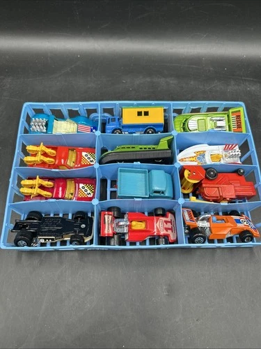 Vintage Matchbox Super fast Lot In Case. ML