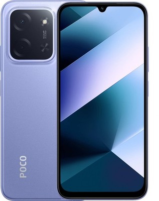 Xiaomi Poco C85 Smartphone 128GB 6GB RAM Lila  LTE/4G Android Handy 6000mAh IP64